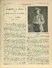 MAKING A BOOK AT BROOKLANDS - Left