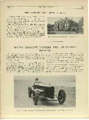 MAJOR SEGRAVE LOWERS THE KILOMETRE RECORD - Left