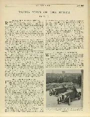 RACING NEWS OF THE MONTH - Left
