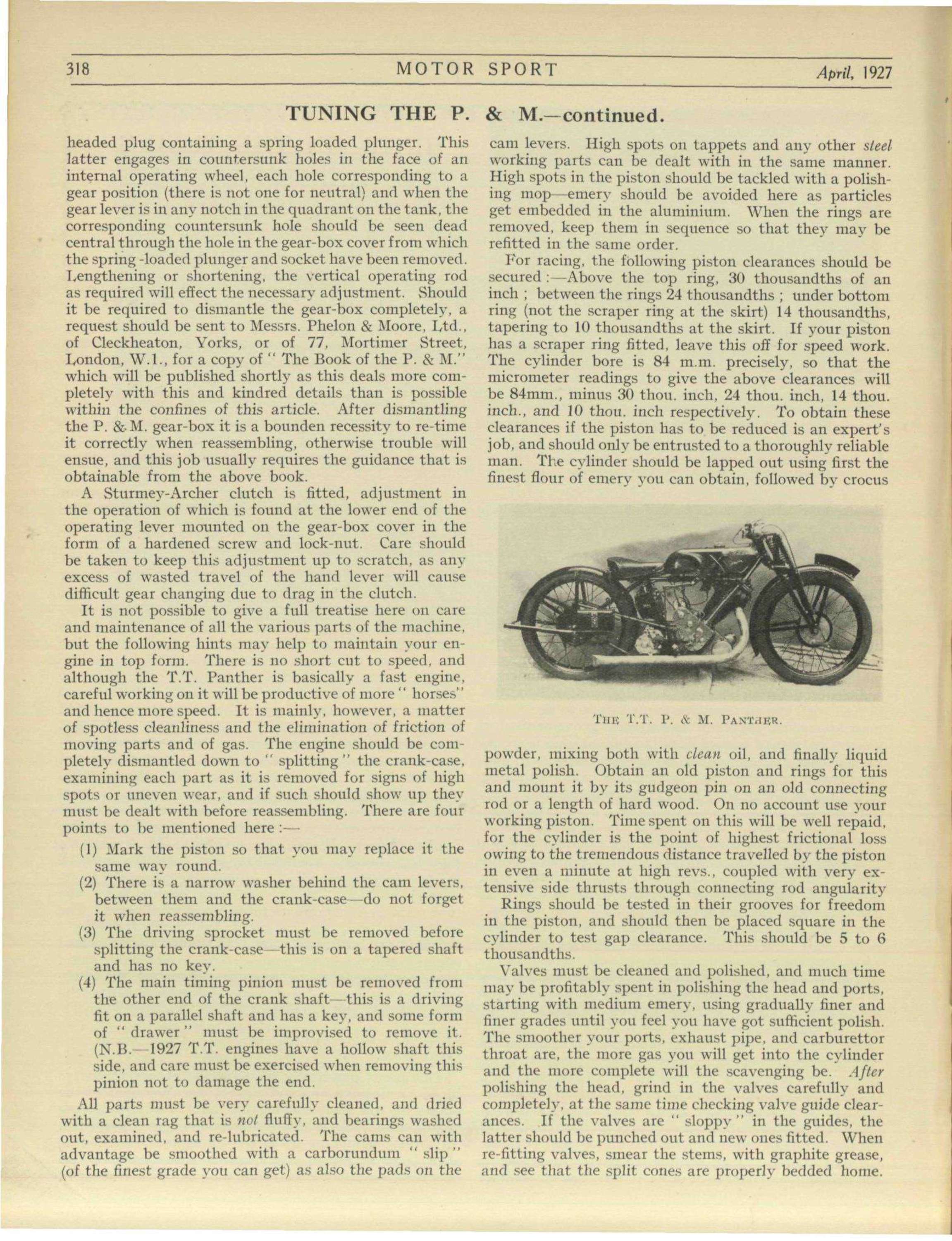 April 1927 - Motor Sport Magazine