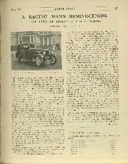 A RACING MAN'S REMINICENSES - Left