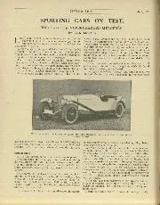 SPORTING CARS ON TEST - Left