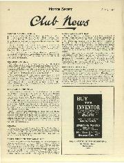 Club News, April 1930 - Left