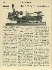 FOR THE AMATEUR The Owner's Workshop - Left