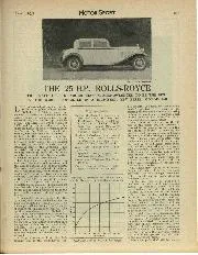 THE 25 H.P. ROLLS-ROYCE - Left