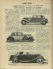 THREE DISTINCTIVE BODIES ON THE ROLLS ROYCE CHASSIS - Left