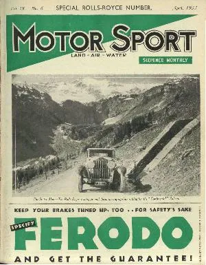 Cover image for April 1933