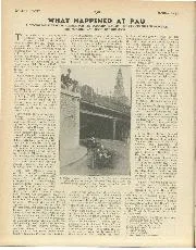 WHAT HAPPENED AT PAU - Left