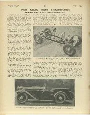 TWO NOVEL FORD CONVERSIONS THE BATTEN SPECIAL V8 AND A BLOWN MONOPOSTO 