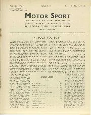 CONTENTS, April 1936 - Left