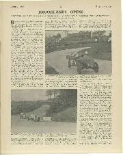 BROOKLANDS OPENS - Left