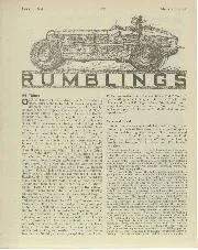 Rumblings, April 1941 - Left