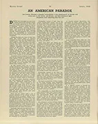 AN AMERICAN PARADOX - Left