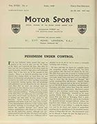 PESSIMISM UNDER CONTROL - Left