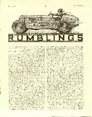 RUMBLINGS, April 1945 - Left