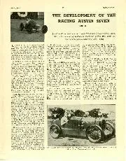 The Development of the Racing Austin Seven - Left
