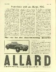 Experiences with an M-type M.G. - Left