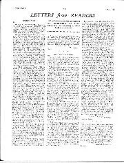 Letters from readers, April 1952 - Left