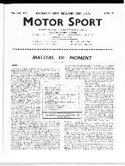 Matters Of Moment, April 1954 - Left
