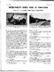 Inter-Varsity Speed Trial at Tempsford - Left