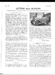Letters From Readers, April 1957 - Left