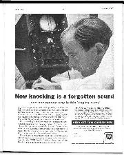 Now knocking is a forgotten sound - Left