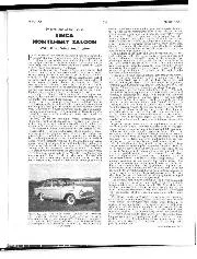 Impressions of the latest Simca Montlhery Saloon. With Rush 5-bearing Engine - Left