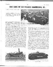 The cars of Sir Francis Samuelson, BT. - Left