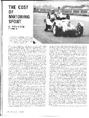 The cost of motoring sport - Left