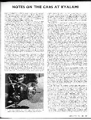 NOTES ON THE CAR AT KYALAMI - Left