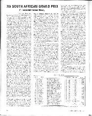 1973 South African Grand Prix race report - Left