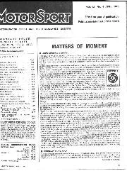 Matters of moment, April 1975 - Left