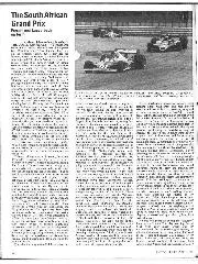 1977 South African Grand Prix race report - Left