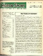 Matters of Moment, April 1981 - Left