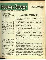 Matters of moment, April 1985 - Left