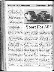 Industry insight: Sportscar sales - Left