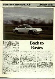 Road test: Porsche Carrera 911 CS - Left
