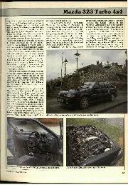 Road test:  Mazda 323 turbo 4x4 - Right