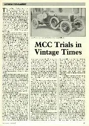 Vetreran to Classic - MCC Trials In Vintage Times - Left