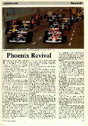 1990 United States Grand Prix report: Phoenix Revival - Left