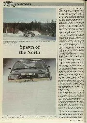 Rally Review -- Swedish Rally, April 1991 - Left