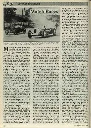 Veteran to classic --  match races - Left