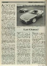 New cars -- Renault Alpine A610 Turbo - Left