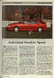 The Motor Sport Road Test -- Saab 9000 Carlsson - Left