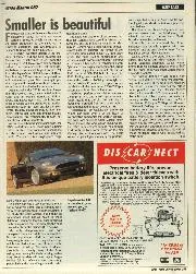 Smaller is beautiful - Left