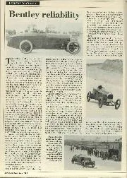 Bentley reliability - Left