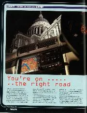 You're on ... the right road - Left