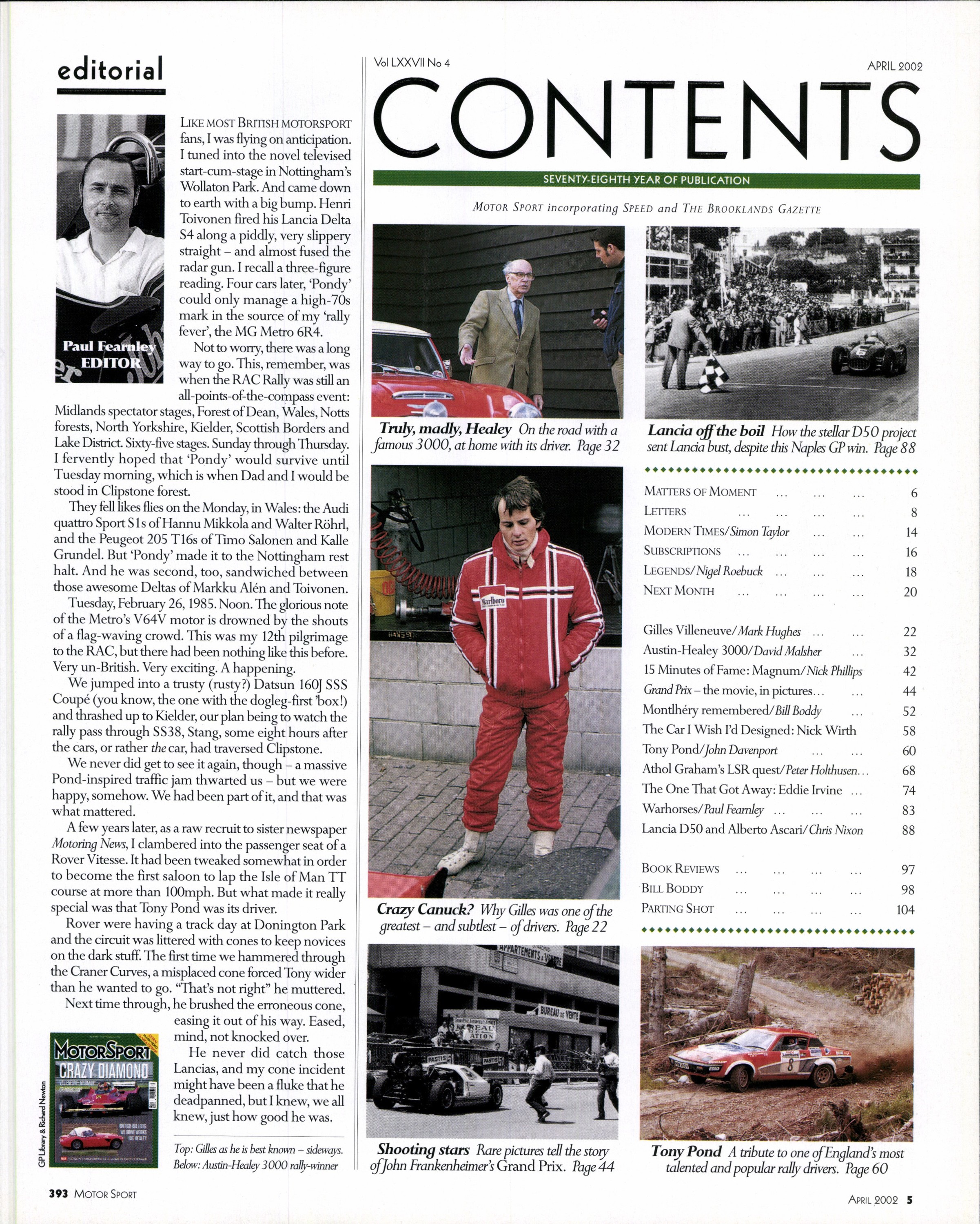 Being One Magazine April 2002