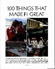 100 things that made F1 great - Left