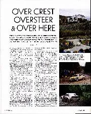 Over crest, oversteer & over here - Left